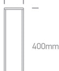 Milas 2x1000 230V IP44 antracit