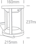 Elsche 2W 120lm 2700K Ra80 IP65 negru