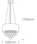 Sikinos 4x8W 100-240V gri inchis