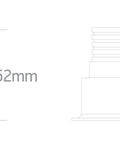 Tinos LED 3W 240lm 3000K Ra90 IP20 alb