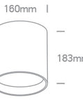 Delos L LED 40W 3200lm 3000K Ra90 220-240V IP65 alb