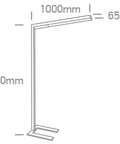 Proti Lens LED 75W 9700lm 4000K Ra80 220-240V IP20 dim alb