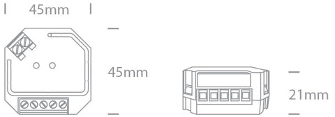 LED driver 230V 400W dimabil
