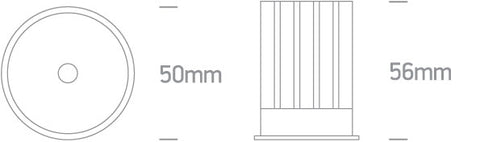 LED Modul 7W 700lm 930 IP65 Dimm 36° negru