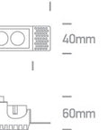 Orion-G LED 24W 1700lm 930 IP20 220-240V 38° alb