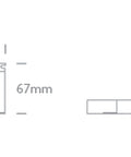 LED Driver 3-42W 300-1050mA IP20 DALI & Push to DIM 230V