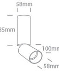 Finno C 10W GU10 MR16 IP20 100-240V alama