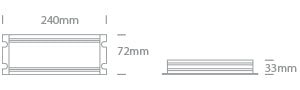 Sursă LED 300W 24V IP67 100-240V