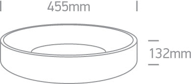 Lomo-CL LED 32W 2720lm 2,7K/3K/4K IP20 CRI90 230V 120° anthr