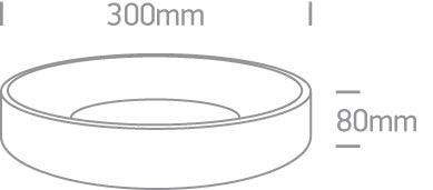 Lomo-CL LED 20W 1700lm 2,7K/3K/4K IP20 CRI90 230V 120° alb