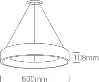 Lomo-PL LED 42W 3570lm 2,7K/3K/4K IP20 CRI90 230V 120° alb