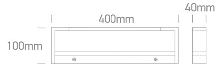 Bathy LED 12W 1000lm 3000K IP44 230V alb