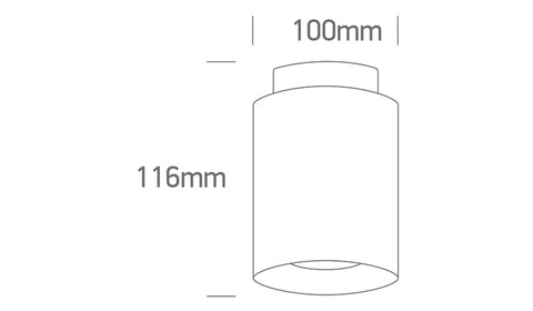 Eleganti LED 18W+2W 1800lm CRI90 3000K 60° IP20 230V negru