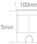Terra BIG LED 3W 830 210lm IP67 IK10 230V 5°