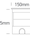Terra BIG LED 3x1,5W 830 320lm IP67 IK10 230V 20°