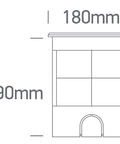 Terra BIG LED 9x1,5W 830 1000lm IP67 IK10 230V 20°