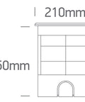 Terra BIG LED 12x1,5W 830 1250lm IP67 IK10 230V 20°