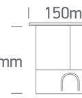 Terra BIG LED 10W 830 800lm IP67 IK10 230V 20°