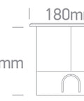 Terra BIG LED 15W 830 1200lm IP67 IK10 230V 20°