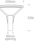 Marbella LED 25-75W max.8250lm CCT IP66 IK08 110-240V