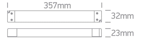 Alimentare LED 30-150W 24VDC IP20 230V TRIAC reglabil