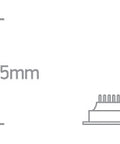 Tilo 10 LED 10W 850lm 3K/4K/6K CRI80 IP44 UGR19 230V alb