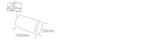 Cano-L 10W GU10 MR16 IP20 100-240V negru