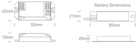 Kit de urgenta 1-30W pentru downlight-uri LED 9-45V, 3h