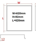 SERW LED Sport 47W,840,5625lm,IP20,230V,DALI,white