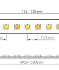 FS 115, AH, 100% MIX, 27,2W/m, 2102lm/m, 24VDC, IP44, l=5m
