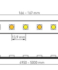 FS 86, AH, 100% MIX, 19W/m, 1350lm/m, 24VDC, IP44, l=5m