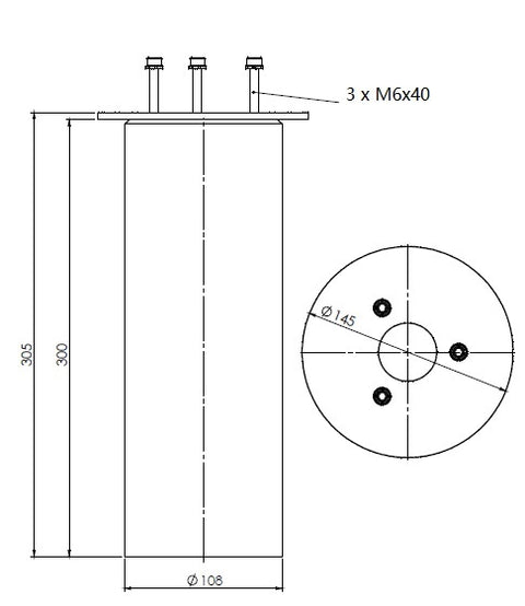 Baza ancorare pt Avenida Pole LED