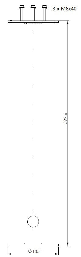 Unitate ancorare pt Avenida Pole LED