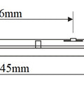 DEVO LOFT LED 1245 24W 3750lm 830 reflect PC IP20 cablu rosu
