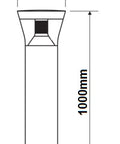 Avenida Pole LED 10W 865lm 730 IP66 IK09 1000mm grafit