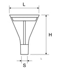 AVENIDA LED 35W 4000lm 730 IP66 simetric rotațional grafit
