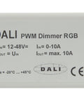 Dimer DALI PWM RGB LED, 10A, 120W/12V, 240W/24V
