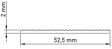 Microprismatic insertion transparent 95%