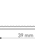 microprismatic side-in MF Transparent 2m