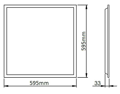 Levanto PLN LED 36W 3600lm 830 IP44 opal M600
