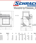 Sursă de alim. monofazată, nestabilizată 220-500V/24V CC, 6A
