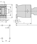 Contactor ALEA II 5,5kW/400V, 1 ND, bobina la 24Vca