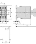 Contactor ALEA II 5,5kW/400V, 1 ND, bobina la 110Vca