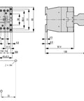Contactor ALEA II 7,5kW/400V, 1 NÎ, bobina la 110Vca
