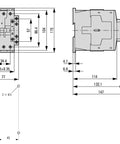 Contactor ALEA II 30kW/400V, bobina la 24Vca
