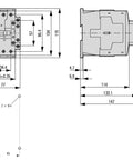 Contactor ALEA II 30kW/400V, bobina la 110Vca
