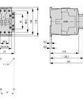 Contactor ALEA II 37kW/400V, bobina la 24Vcc