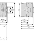 Contactor ALEA II 75kW/400V, bobina la 24Vcc