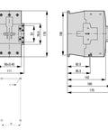 Contactor ALEA II 90kW/400V, bobina la 24Vca