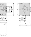 Contactor ALEA II 37kW/400V, bobina la 24Vca